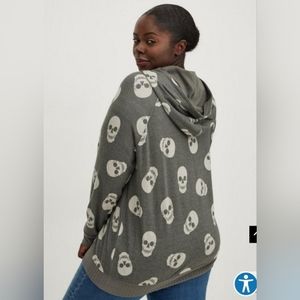 Torrid skull hoodie